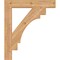 Ekena Millwork Merced Block Smooth Bracket, Western Red Cedar, 3 1/2"W x 24"D x 28"H BKT04X24X28MRC05SWR - alternate 4